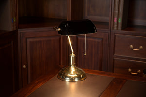 Klassieke Bureaulamp Zwart