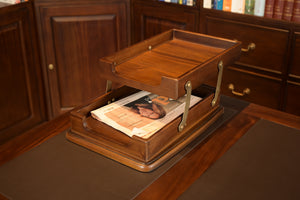 Mahoniehouten Brievenbakje Mahonie