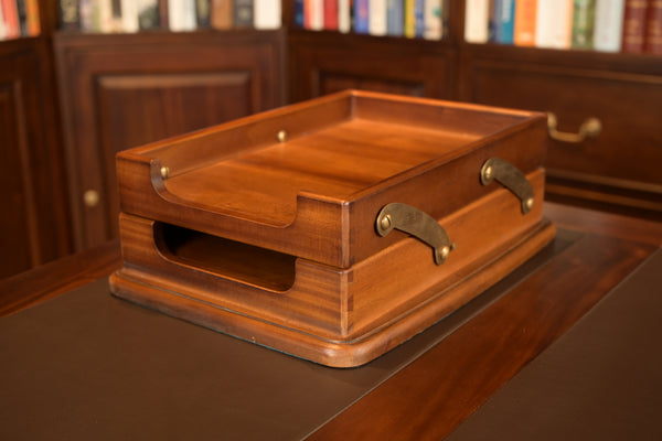 Mahagoni-Briefkasten Amber