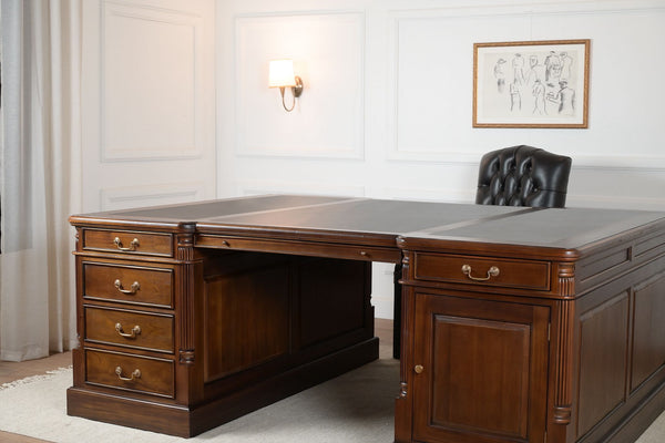 Pillar 200x150 walnoot (partnerdesk)